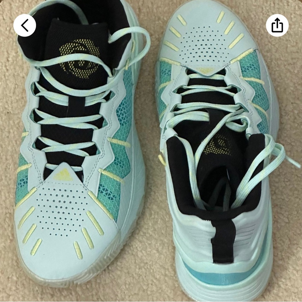 Men’s Adidas D Rose Son of Chi Godspeed Mint Size 10